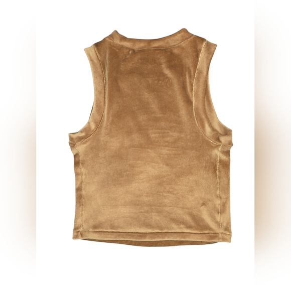 SKIMS Tan Sleeveless Crop Top#31 - Picture 2 of 5